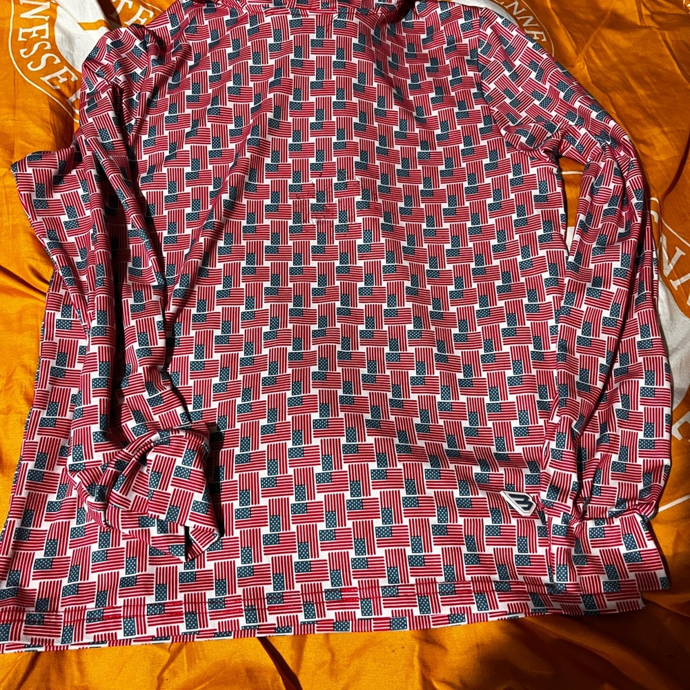 BURLEBO Red and Blue Checkered Shirt